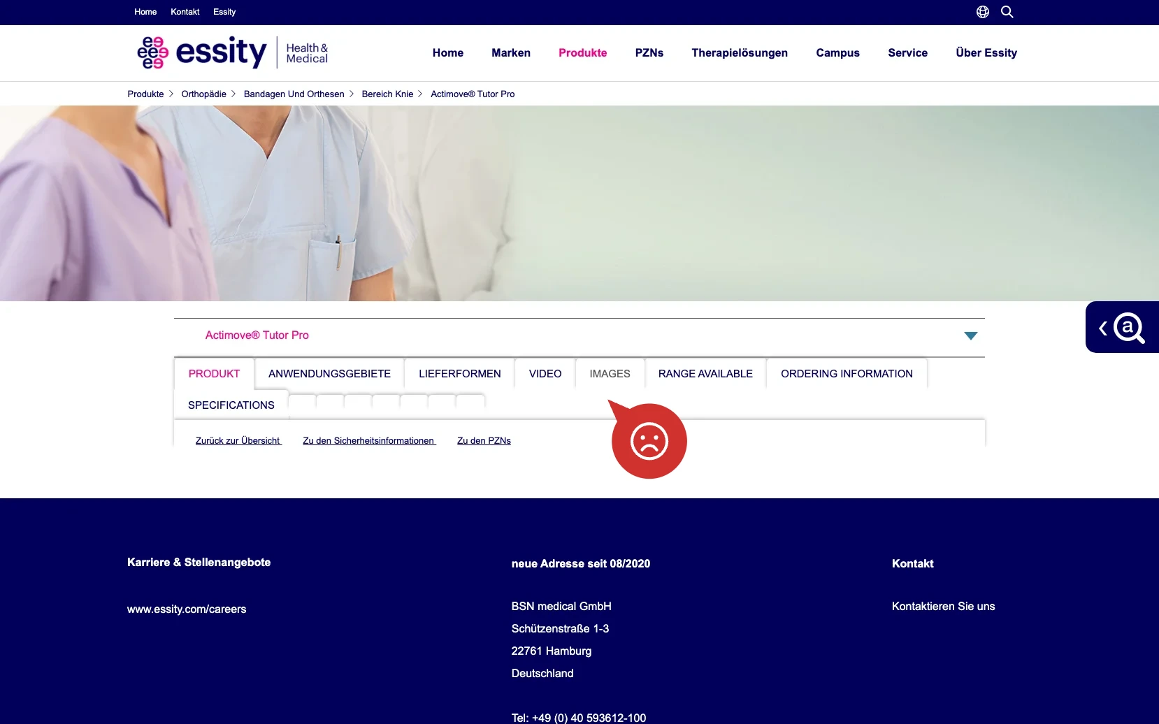 Weiterer Beleg: Medical Essity — Kriterium 4.1
