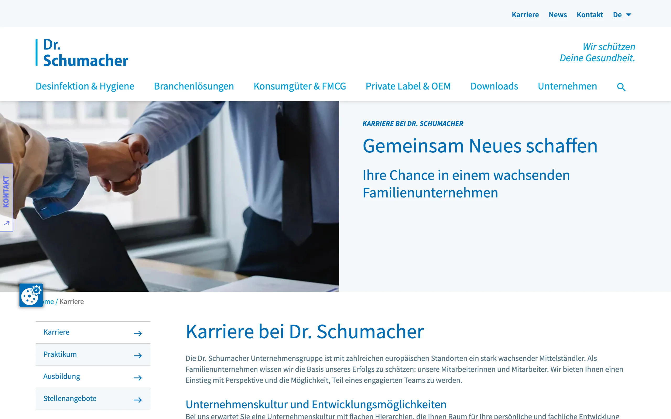 Weiterer Beleg: Dr. Schumacher — Kriterium 1.4