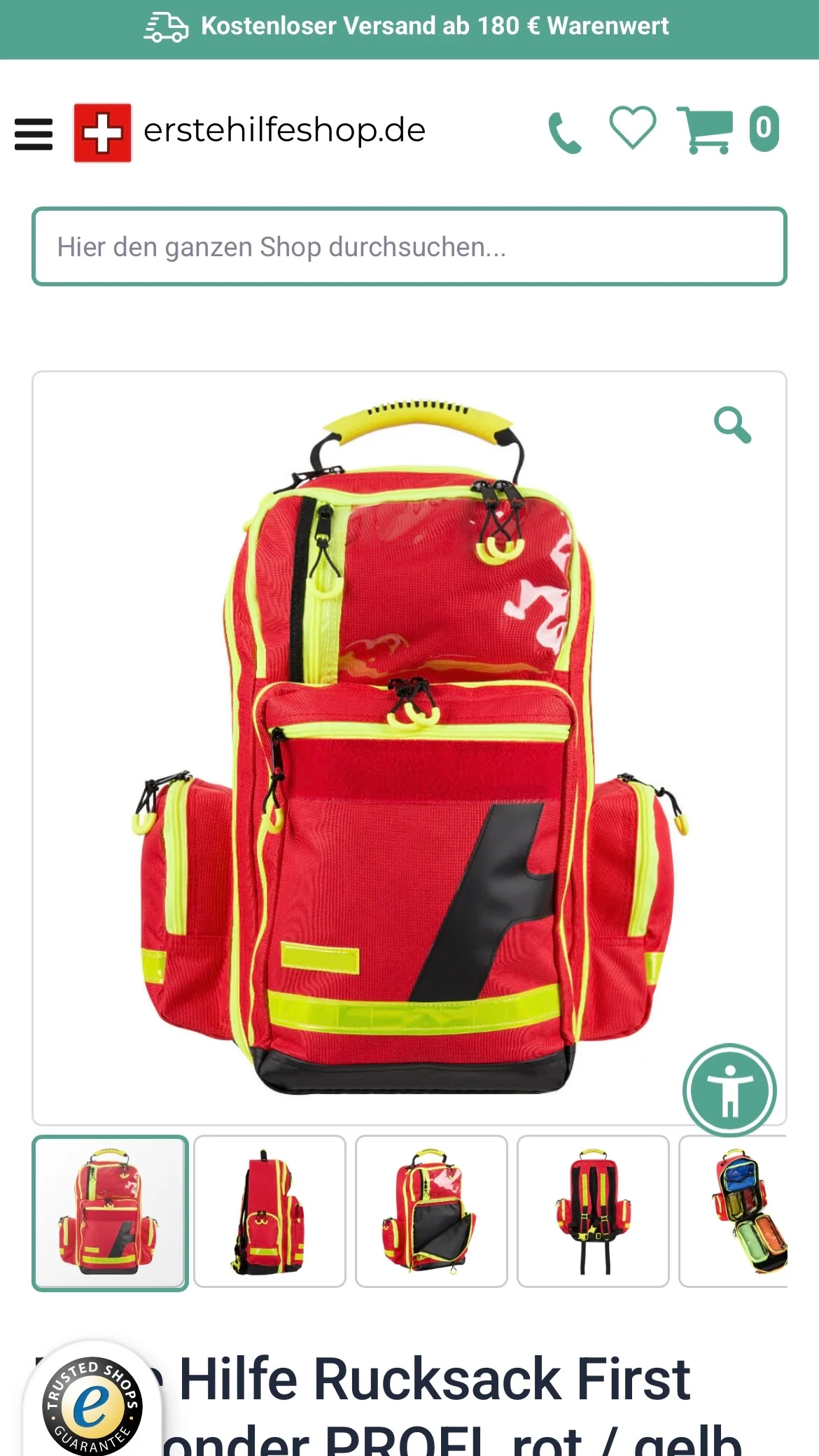 Weiterer Beleg: erstehilfeshop.de — Kriterium 7.5