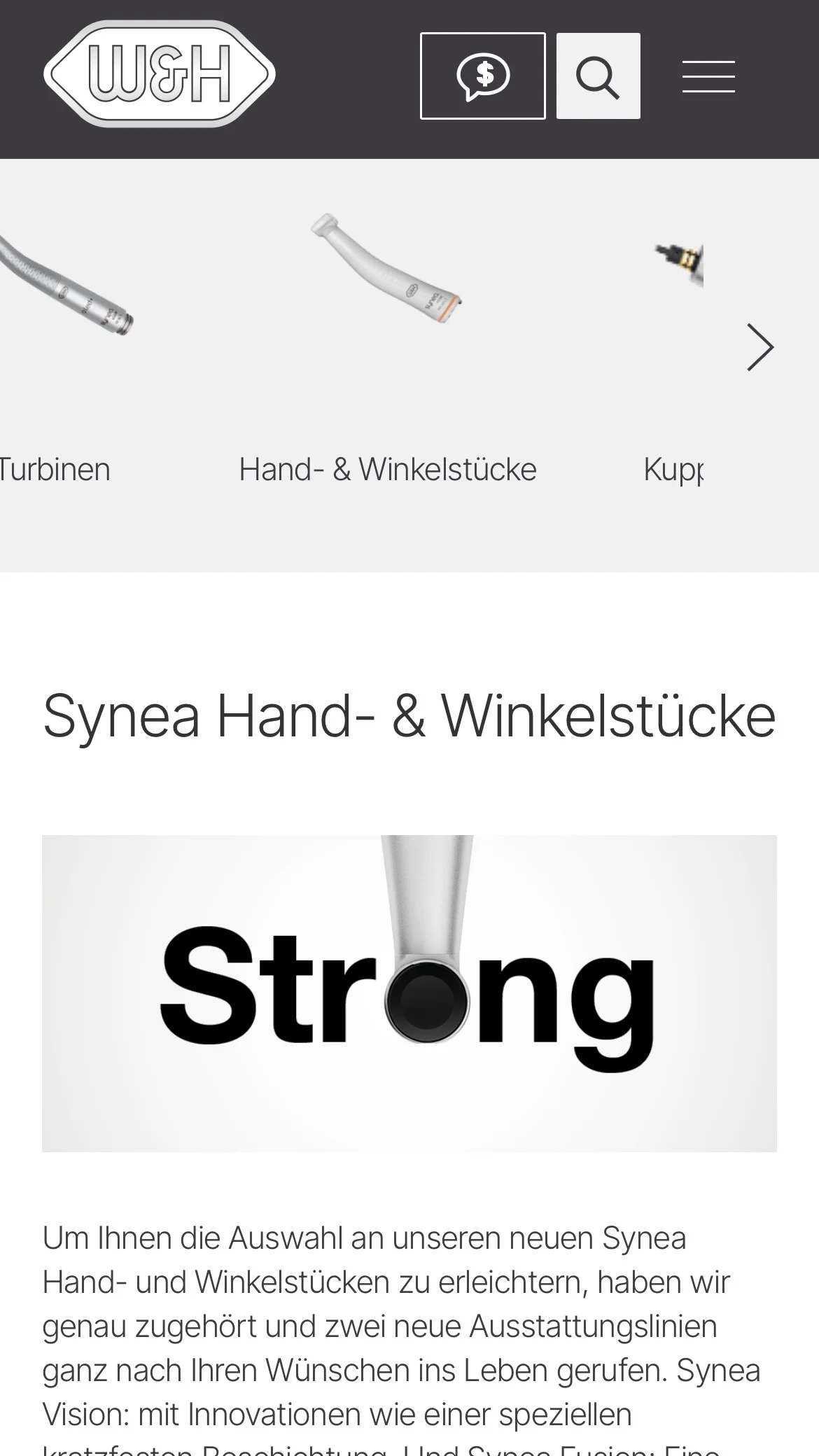 Weiterer Beleg: W&H Dentalwerk — Kriterium 7.5