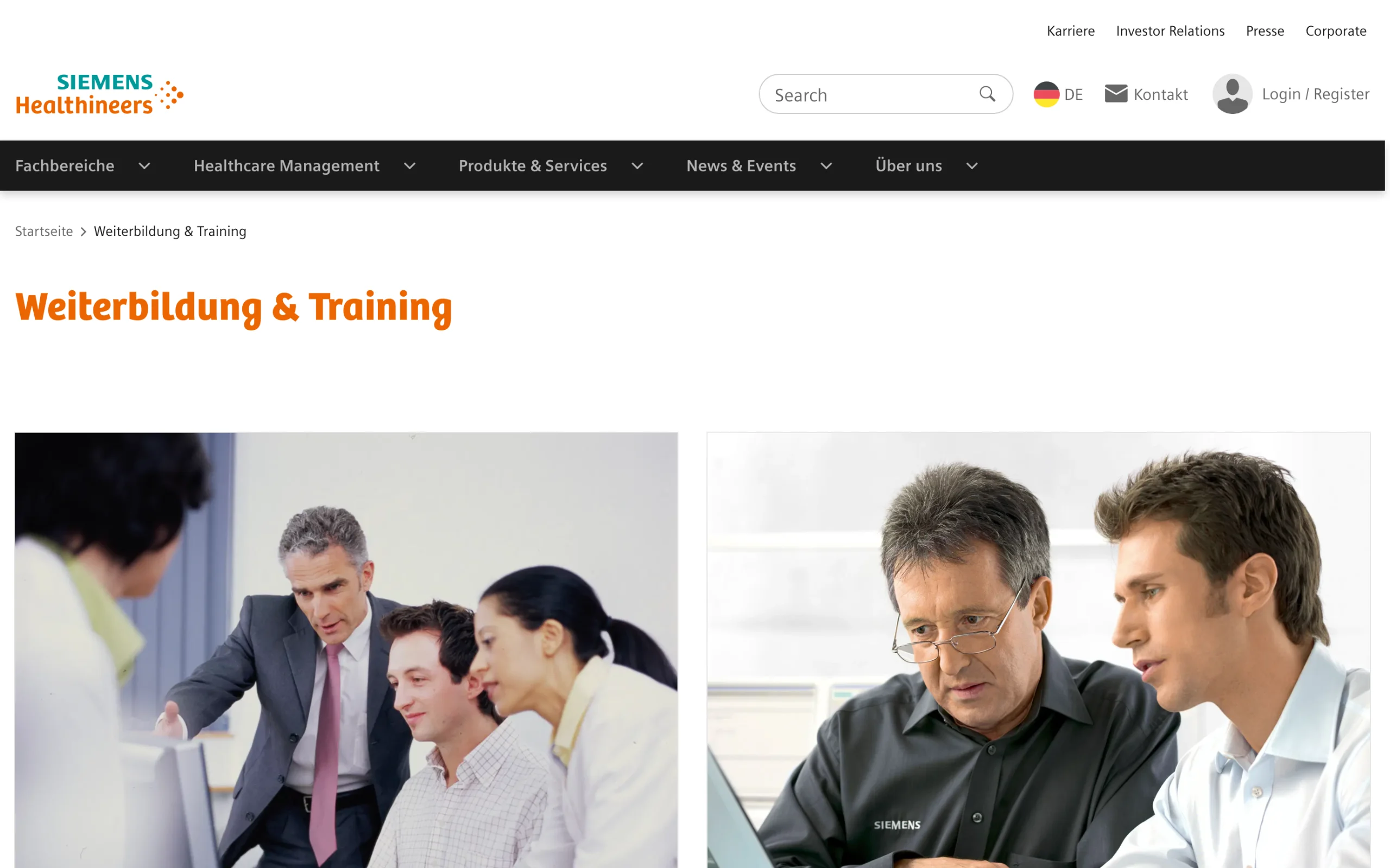 Weiterer Beleg: Siemens Healthineers — Kriterium 6.4