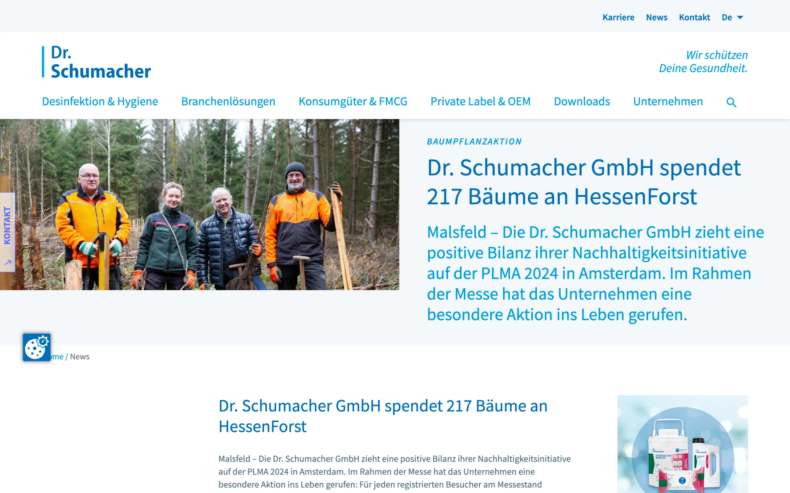 Weiterer Beleg: Dr. Schumacher — Kriterium 6.7